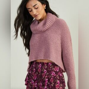 Altard state new with tags cate cowl neck sweater in rose